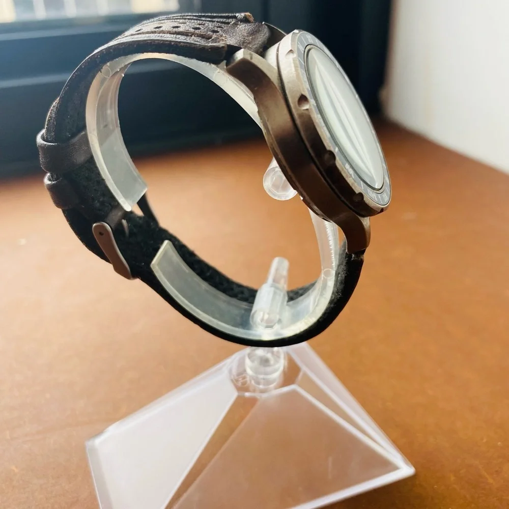 1994 RARE FOSSIL BLUE DRT CHRONOGRAPH WATCH